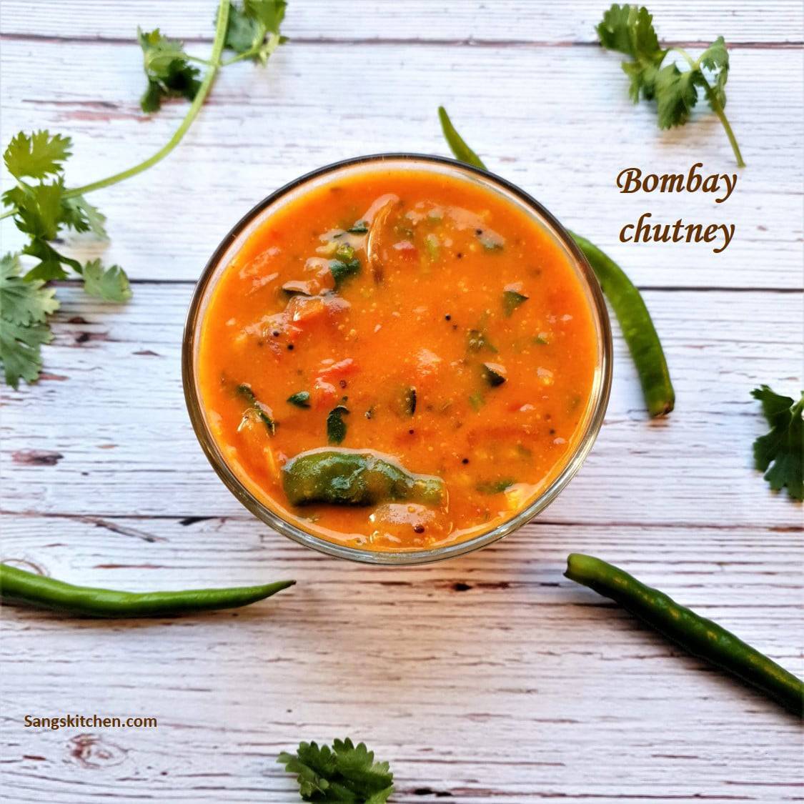 Bombay Chutney | Besan (kadala Maavu) Gravy | Gram Tomato Gravy